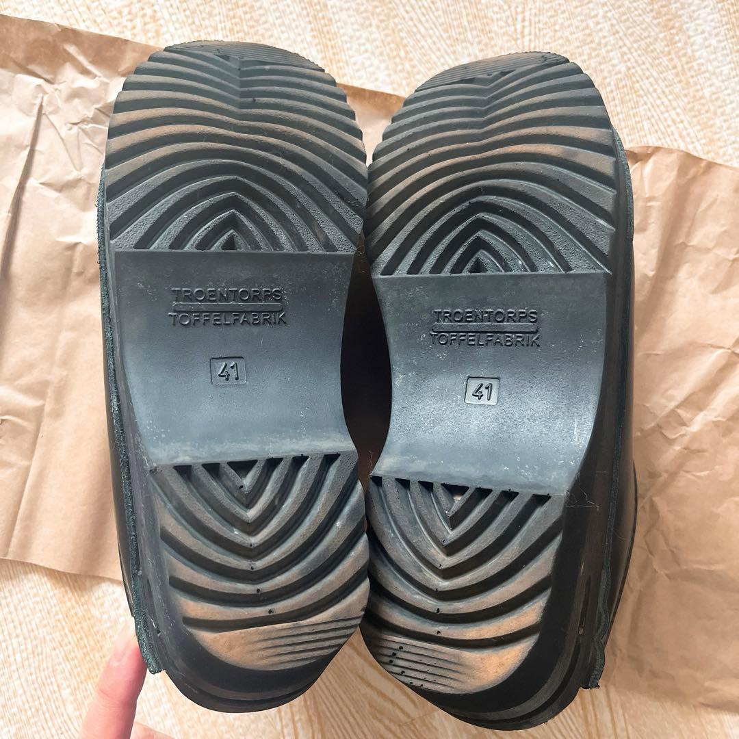 TROENTORPS サイズ41 スタッズ サボサンダル トロエントープ メンズ