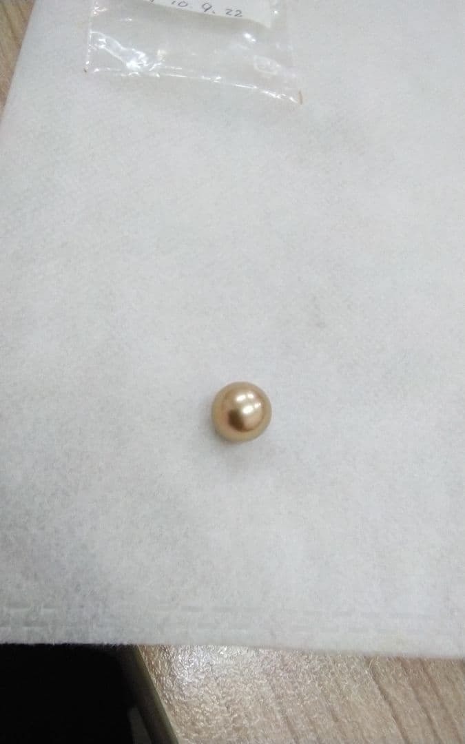 南洋パール　天然ゴールドブラウン　ルース