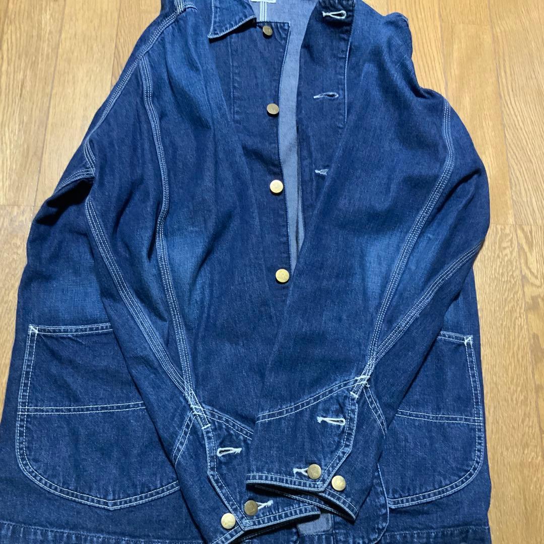 Lee 91-J ハウスタグ デニムカバーオール 復刻 38(M相当)