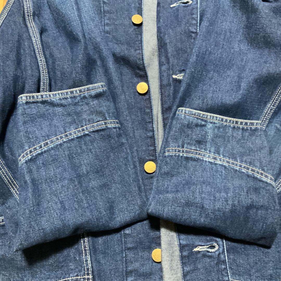 Lee 91-J ハウスタグ デニムカバーオール 復刻 38(M相当)