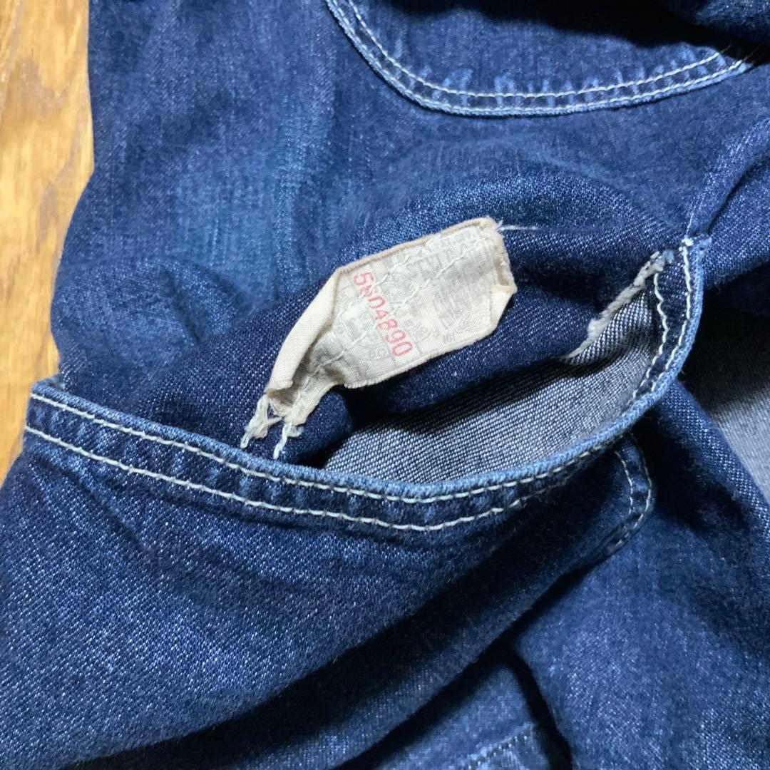 Lee 91-J ハウスタグ デニムカバーオール 復刻 38(M相当)