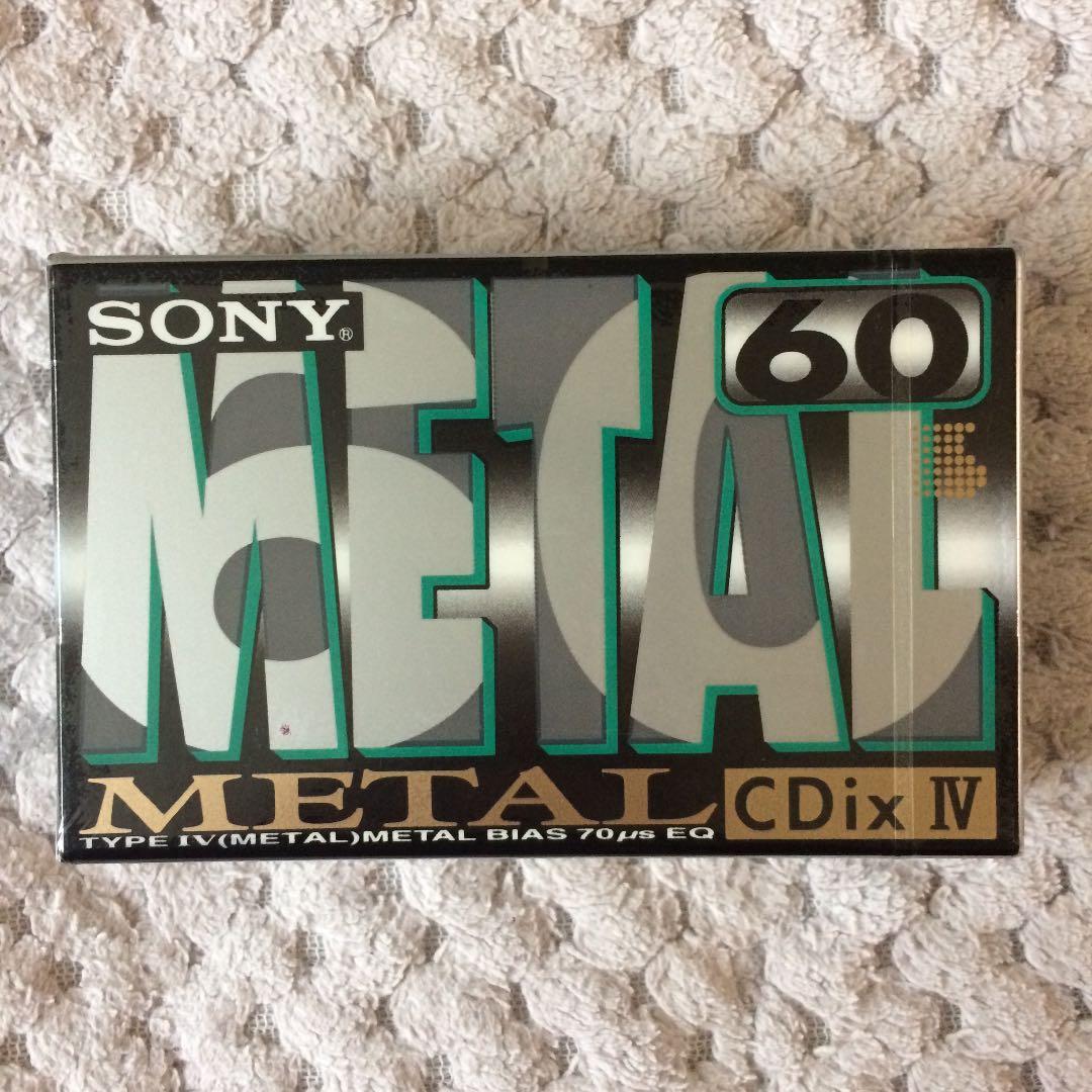 2本パック【日本製メタル】SONY 2C-60CDX4A カセットテープ