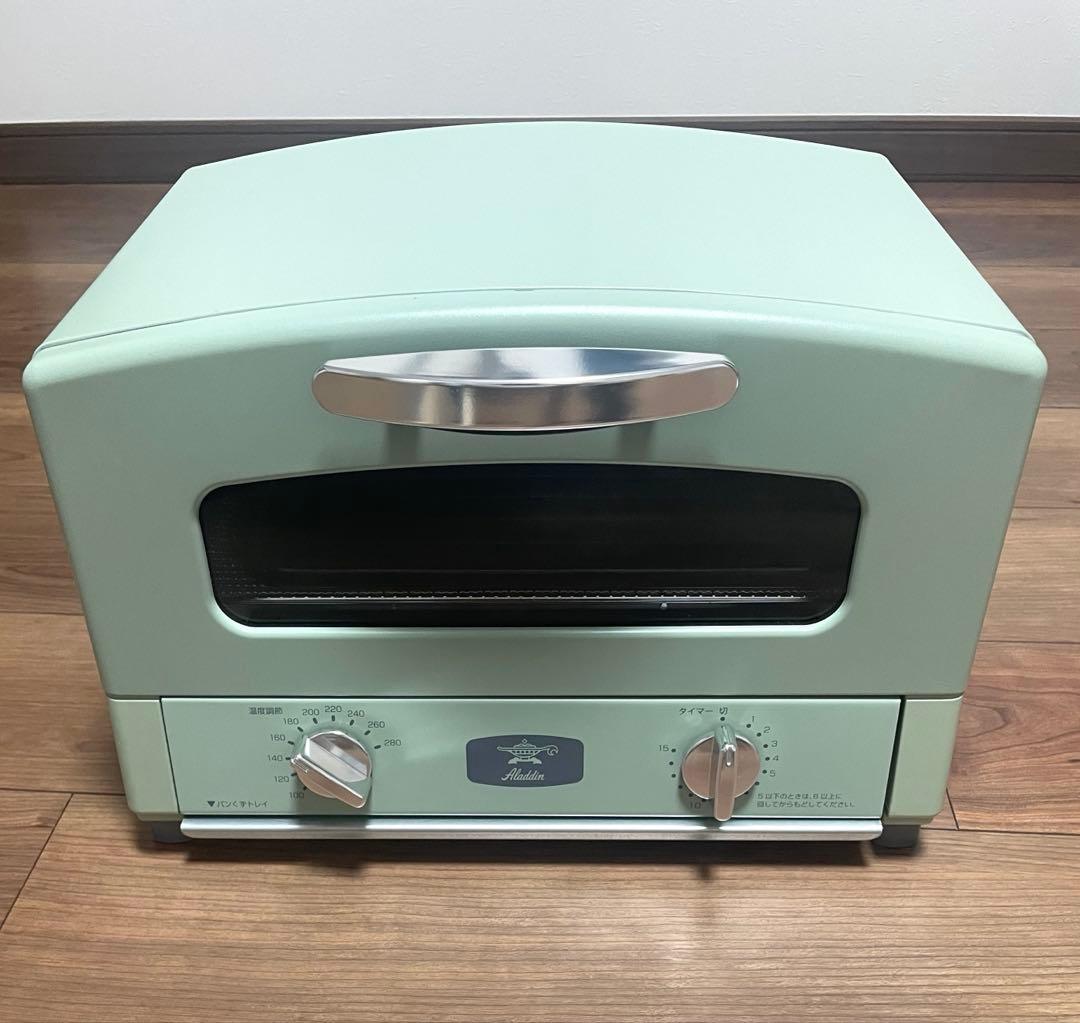 【美品】Aladdin グラファイトトースター 2枚焼き AET-GS13C