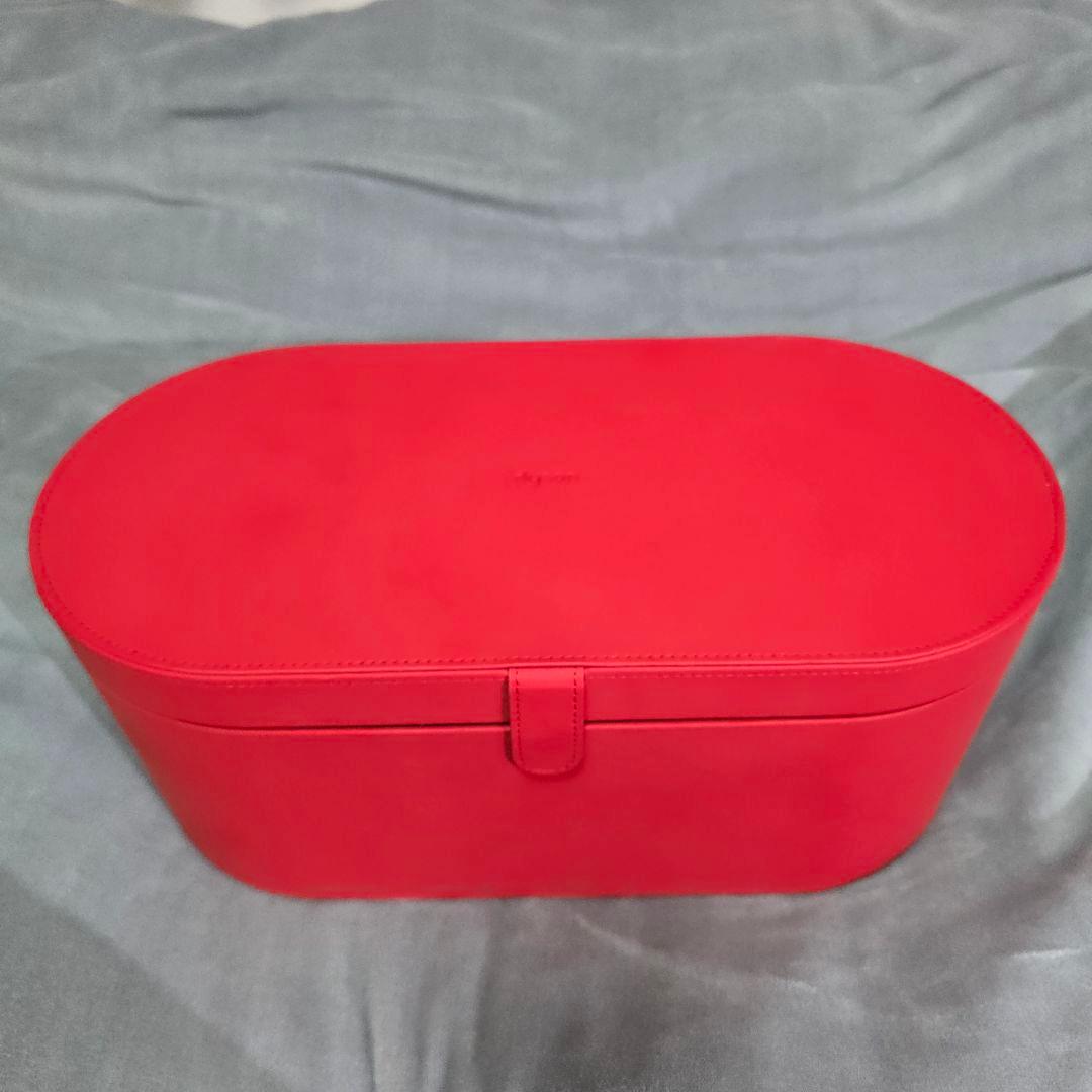 Dyson Airwrap ヘアドライヤー 赤　トラベルポーチ付き