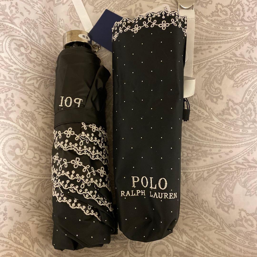 【新品未使用】POLO ラルフローレン軽量日傘、晴雨兼用
