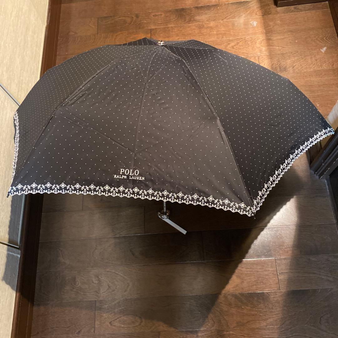 【新品未使用】POLO ラルフローレン軽量日傘、晴雨兼用