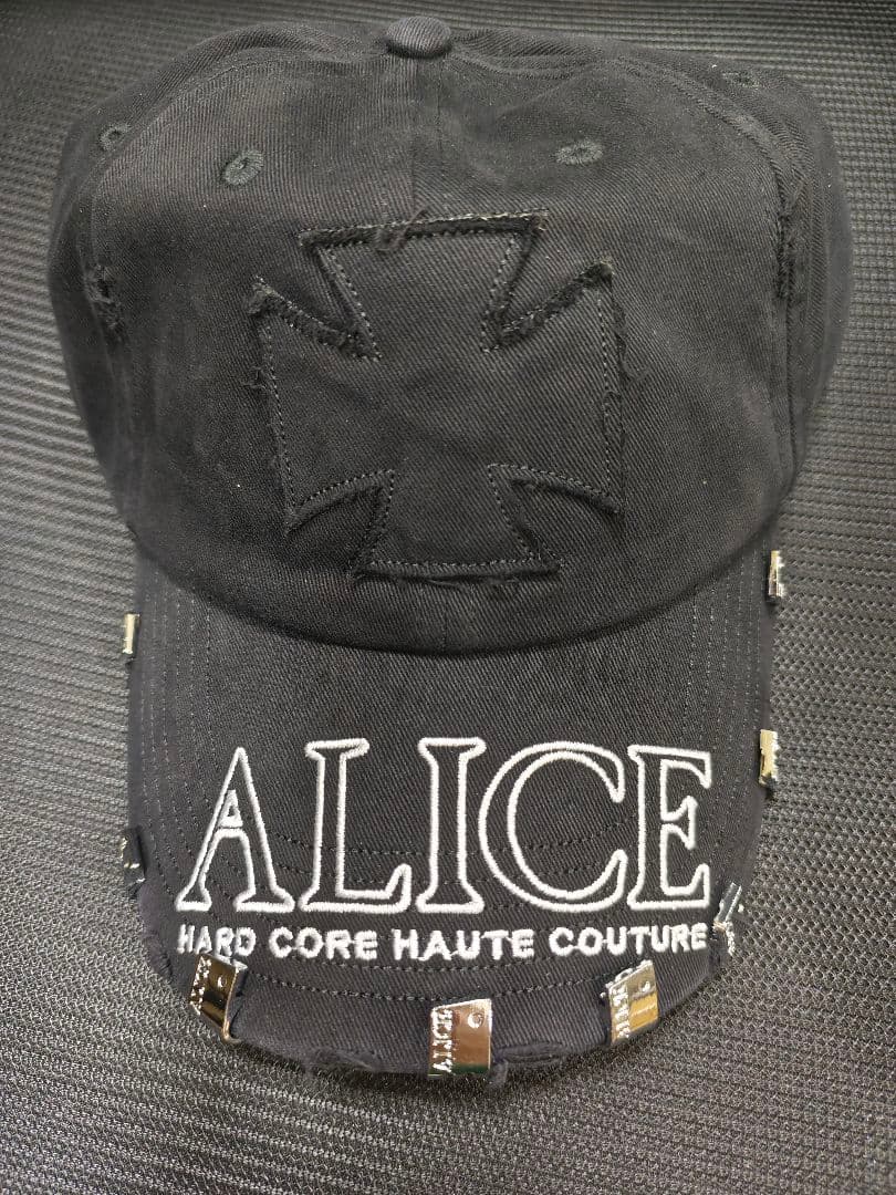 Alice Hollywood クロス刺繍キャップ ユニセックス