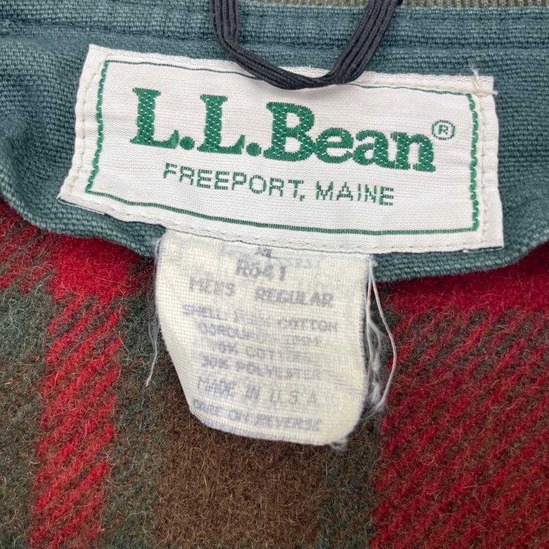 エルエルビーン　カバーオール　XL　オリーブ　ダック　アメリカ製