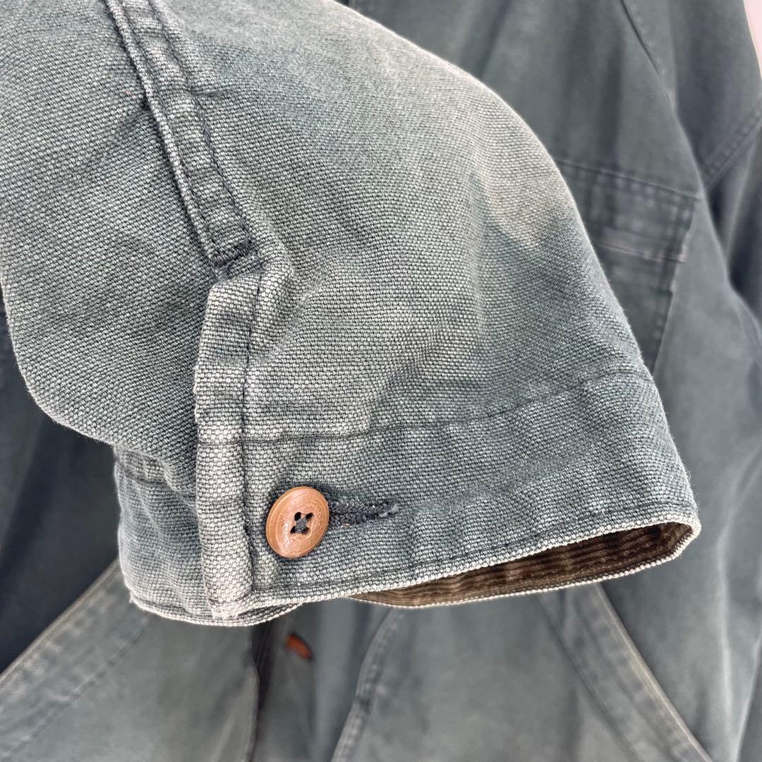 エルエルビーン　カバーオール　XL　オリーブ　ダック　アメリカ製