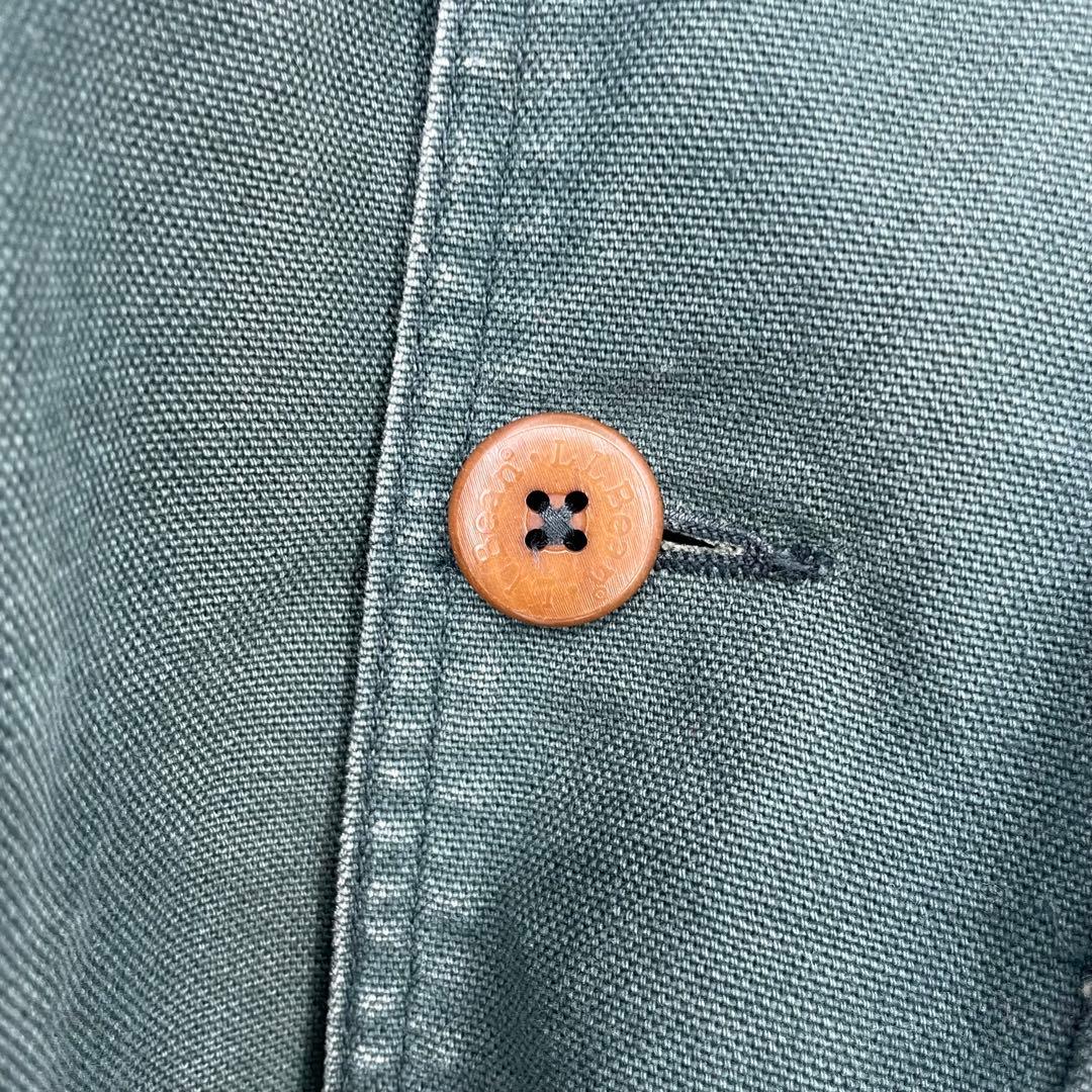 エルエルビーン　カバーオール　XL　オリーブ　ダック　アメリカ製