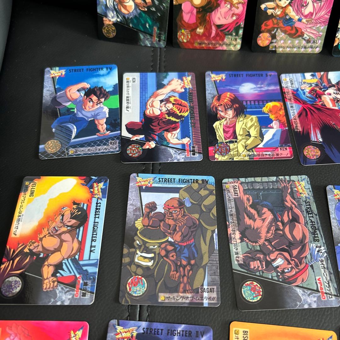 ストリートファイターⅡ V 1995 全42種　カード
