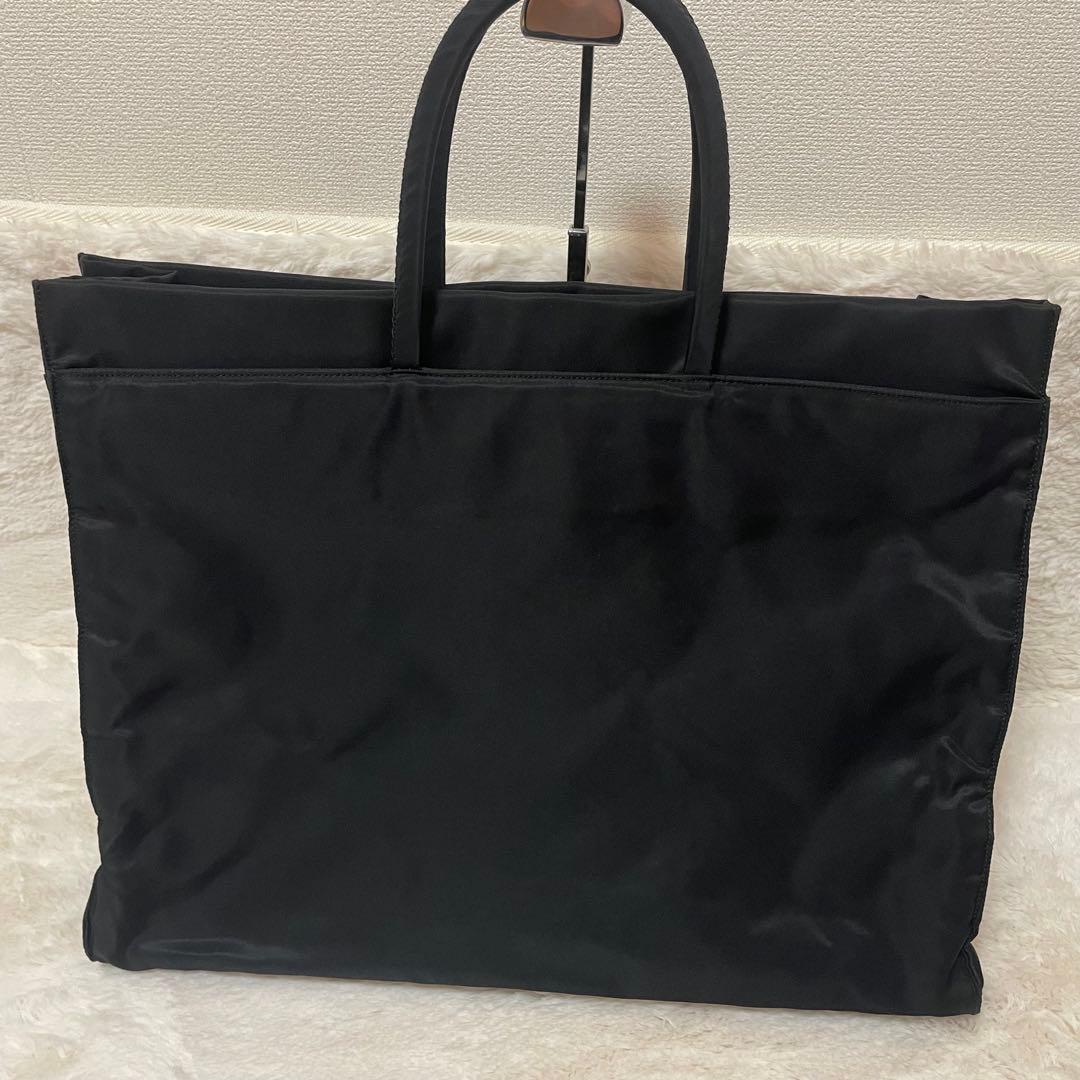 極美品‼️プラダ　PRADA ナイロン　トートバッグ　ビジネスバッグ　黒