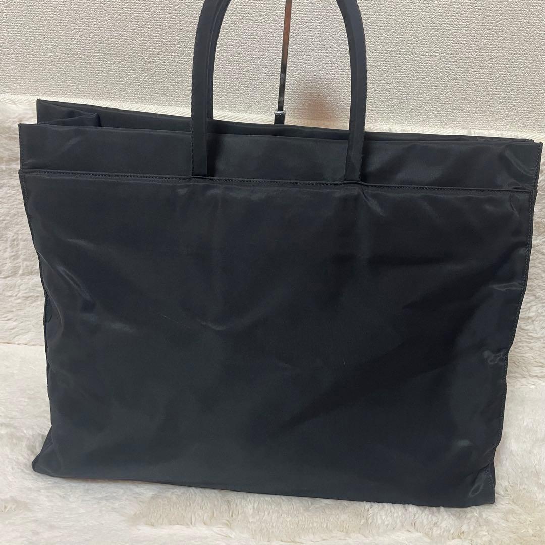 極美品‼️プラダ　PRADA ナイロン　トートバッグ　ビジネスバッグ　黒