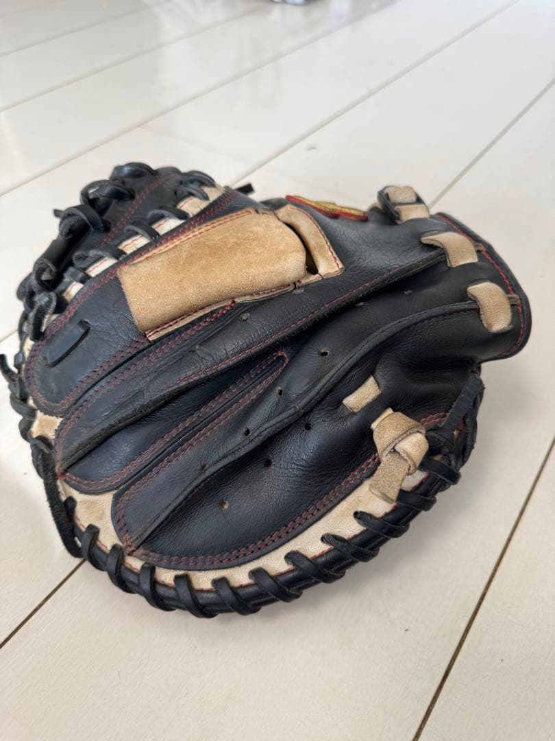 久保田スラッガー　野球トレーニングキャッチャーミット　黒