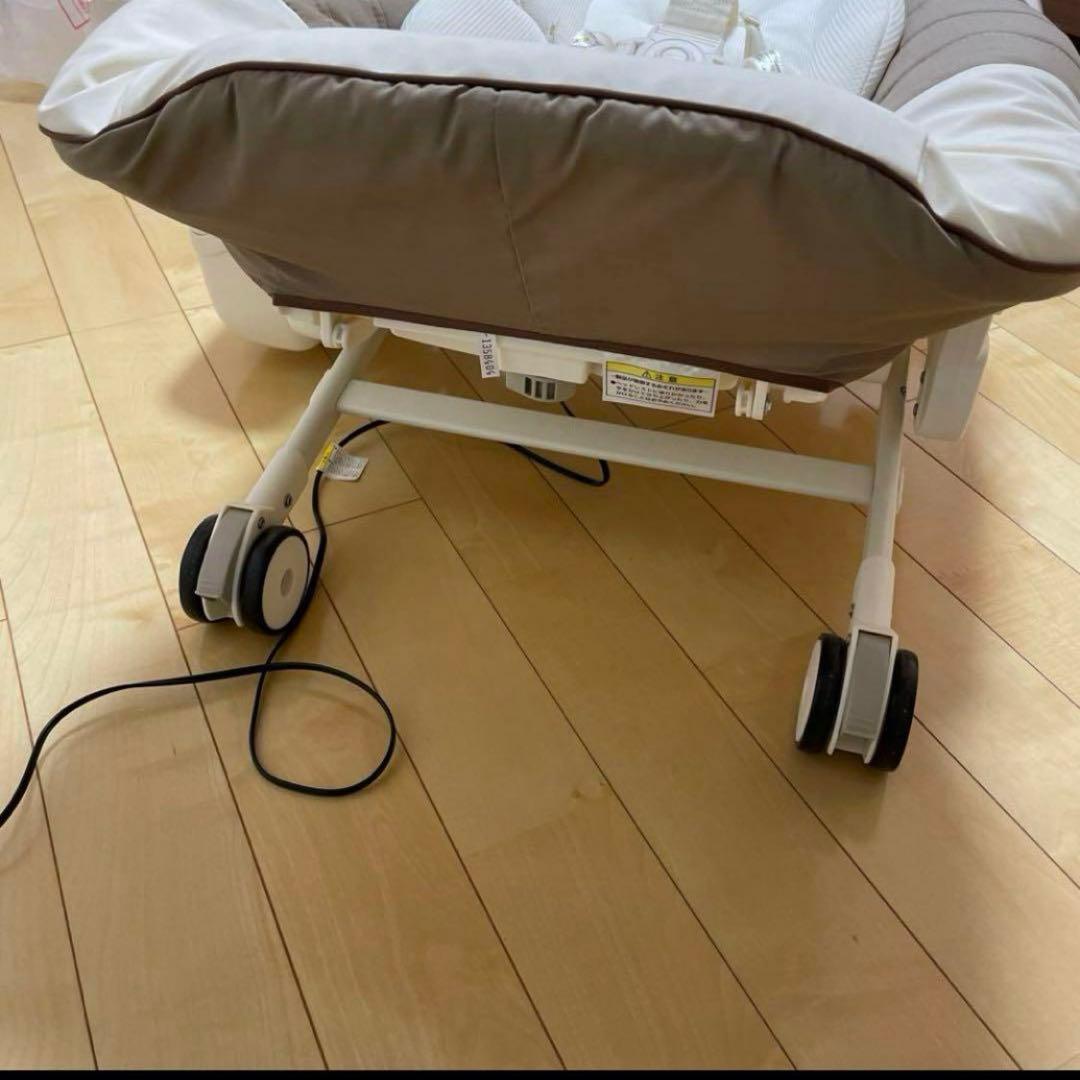 極美品　コンビネムリラATエッグショック　電動ハイローチェア　動作確認済み