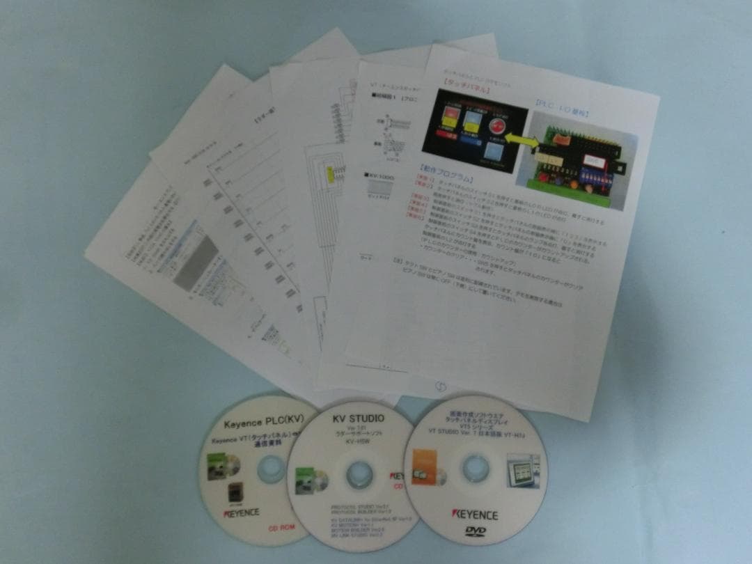 Keyence キーエンスPLC　KV700　タッチパネル　VT3-W4M　学習