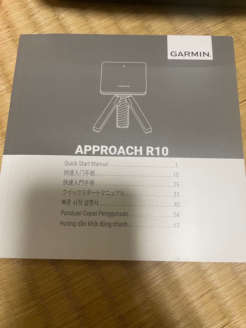【美品】GARMIN Approach R10 ゴルフ用スイング解析