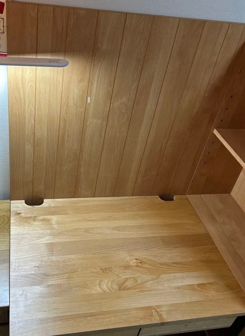 cheese！【国産家具】堀田木工所・半個室デスク本棚セット