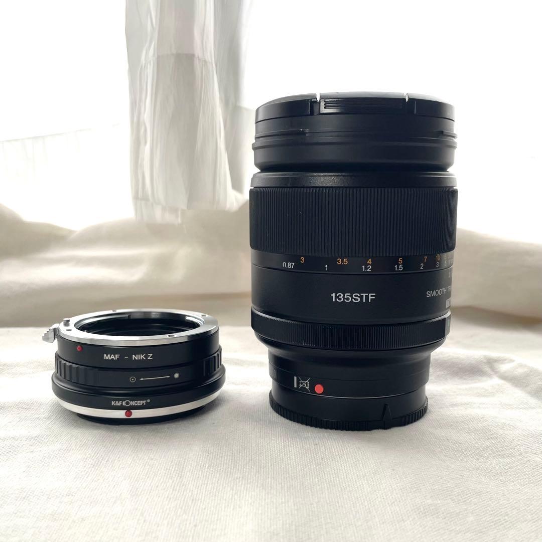 SONY 135mm F2.8 [T4.5] STF + zマウントアダプター