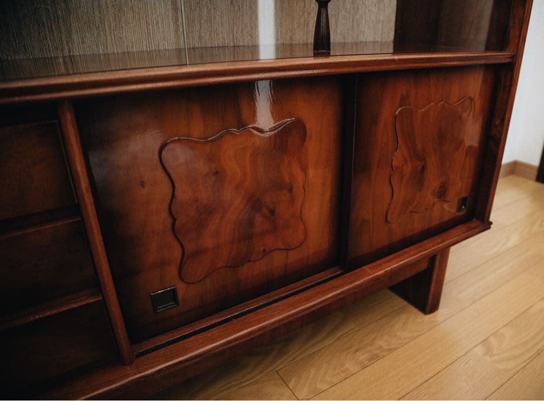 水屋箪笥/レトロな木製キャビネット