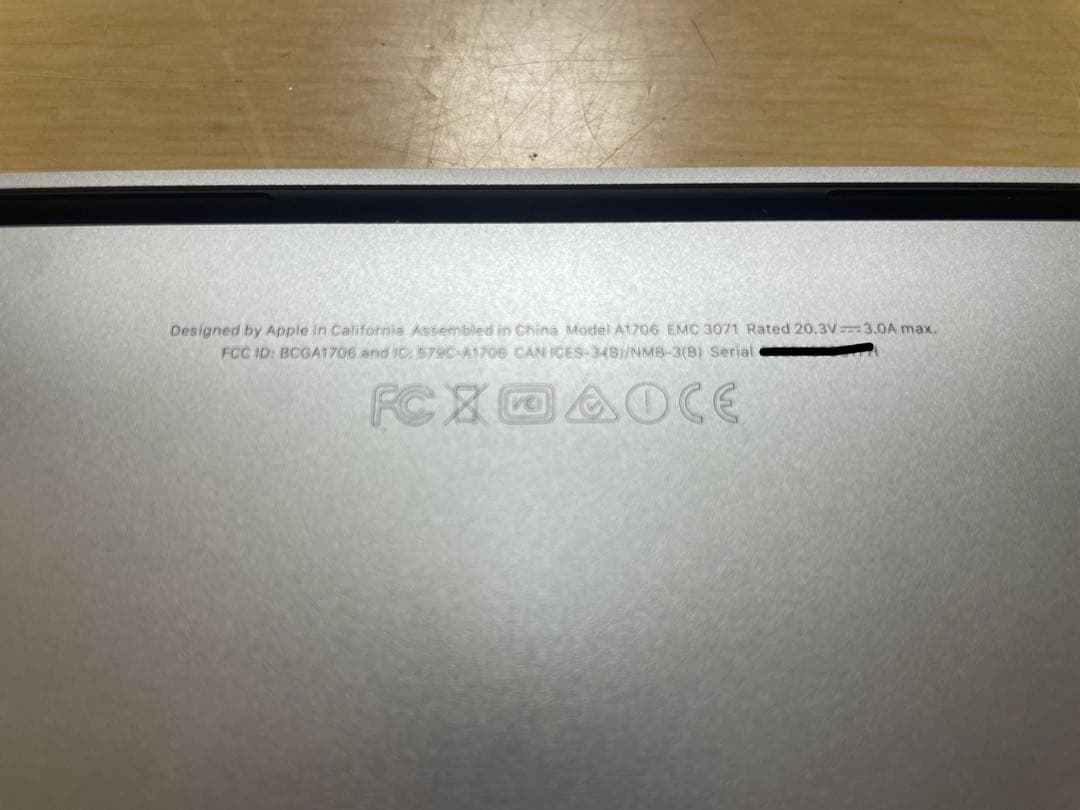 MacBook Pro 13インチ　Touch Bar ジャンク　最終値下げ