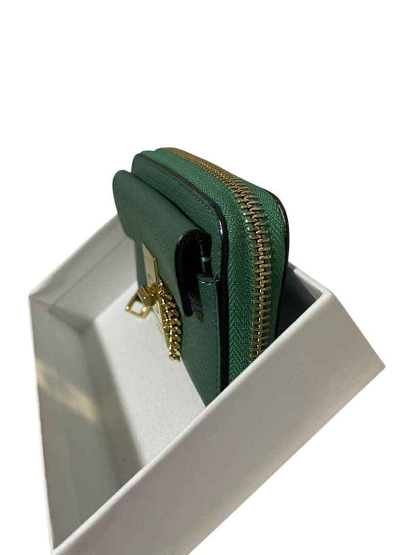 【美品】Chloe クロエ　ドリューミニ財布　グリーン