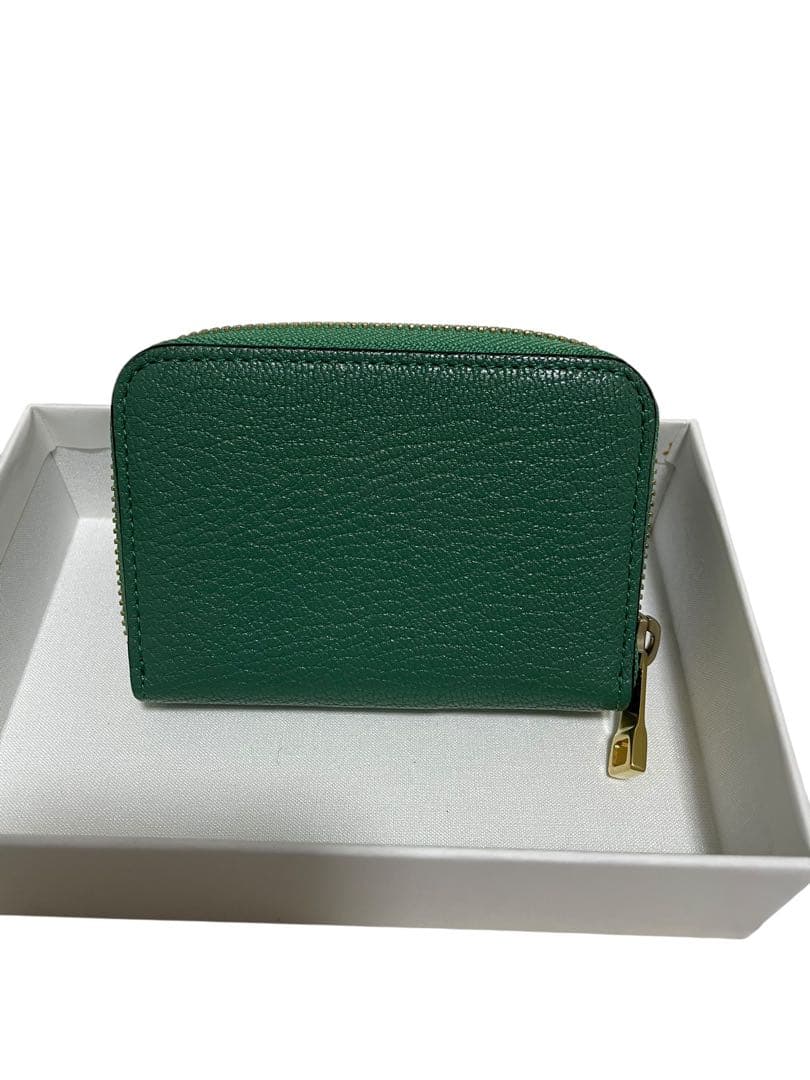 【美品】Chloe クロエ　ドリューミニ財布　グリーン