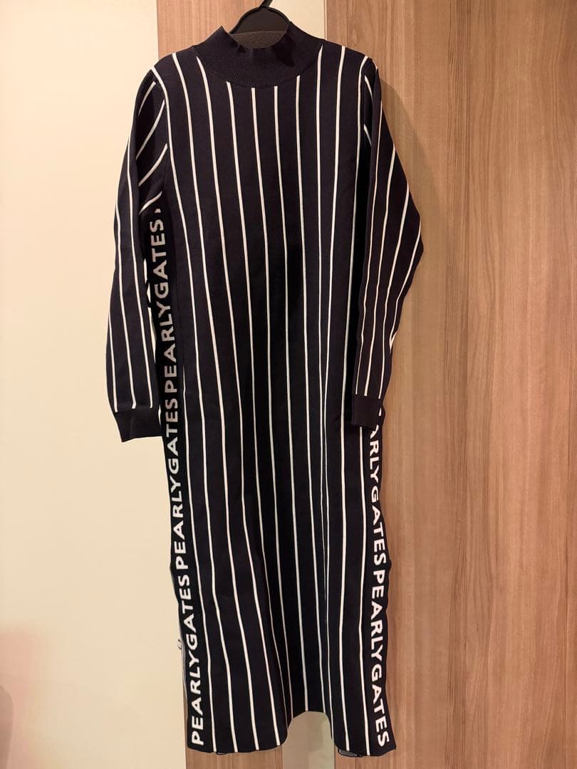 PEARLY GATES ストライプワンピース サイズ1