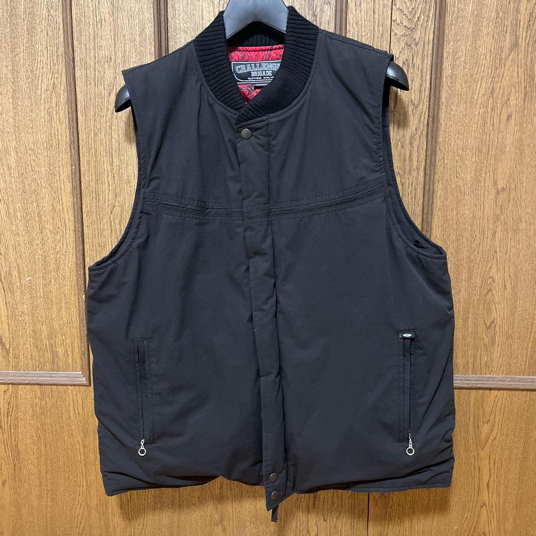 challenger brigade ダウンベストL ダービージャケット