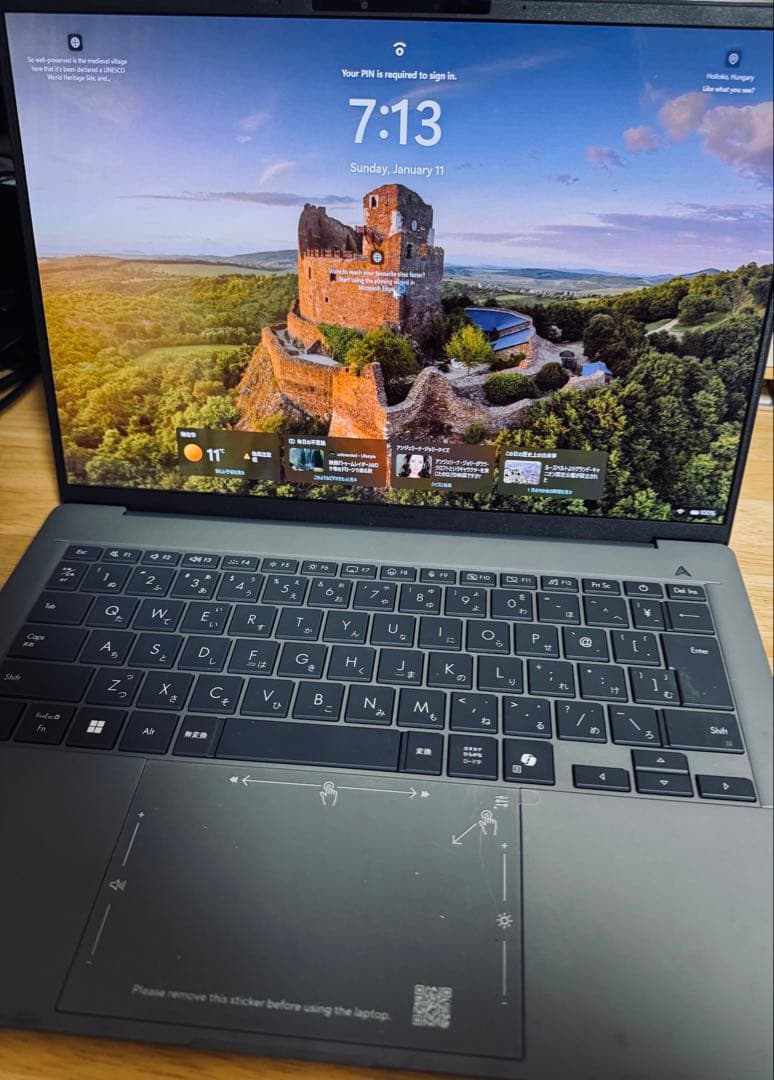 ASUS Zenbook Sora14インチ アイスランドグレー UX3407