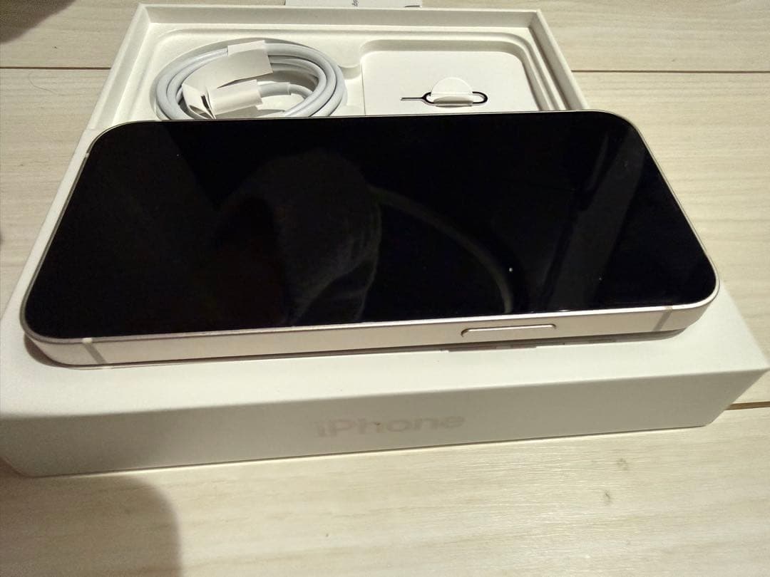 iPhone13mini 256gb スターライトSIMフリーホワイト