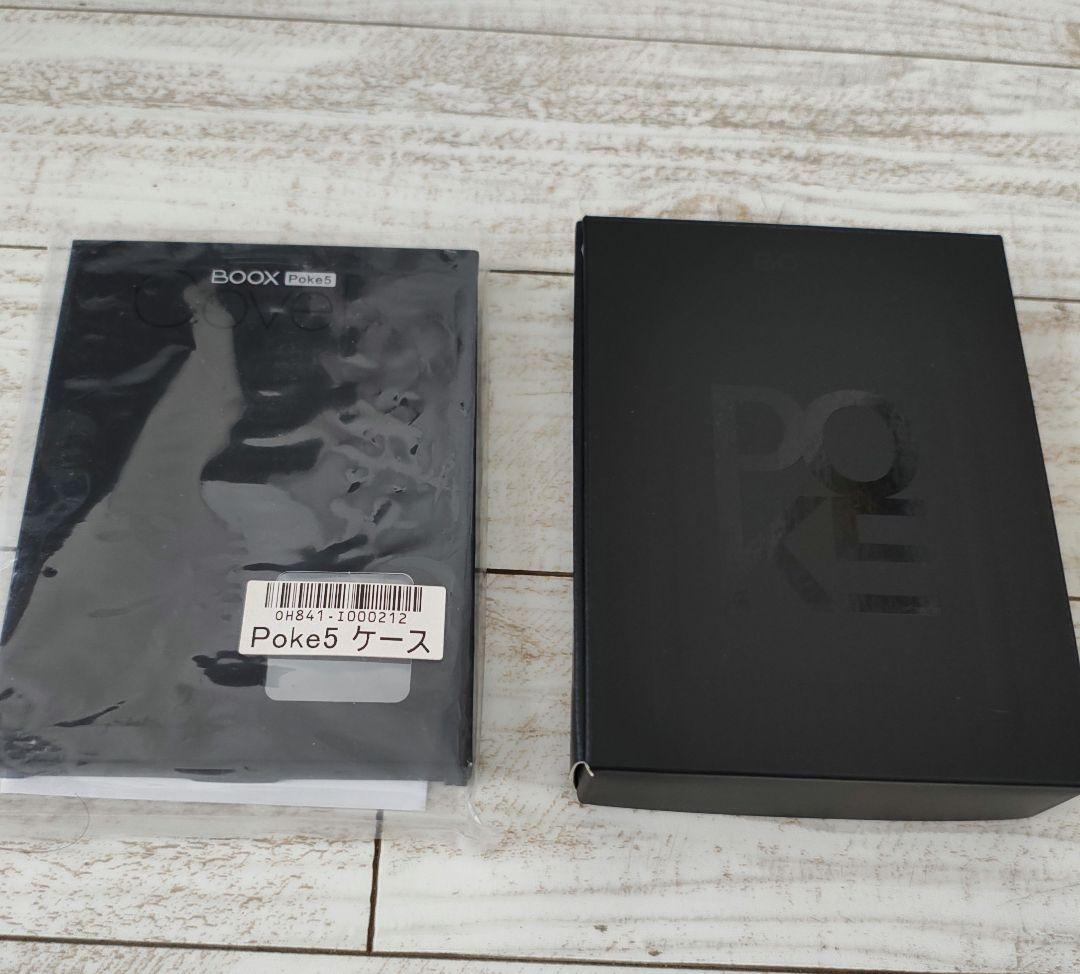 boox poke5BOOX Poke5 本体 純正カバー セット 中古品