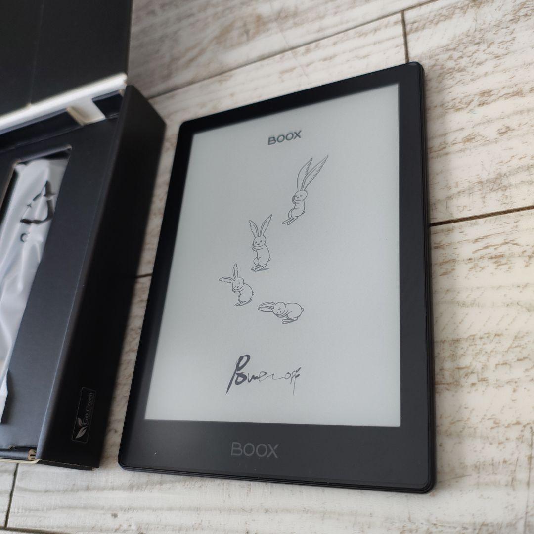 boox poke5BOOX Poke5 本体 純正カバー セット 中古品