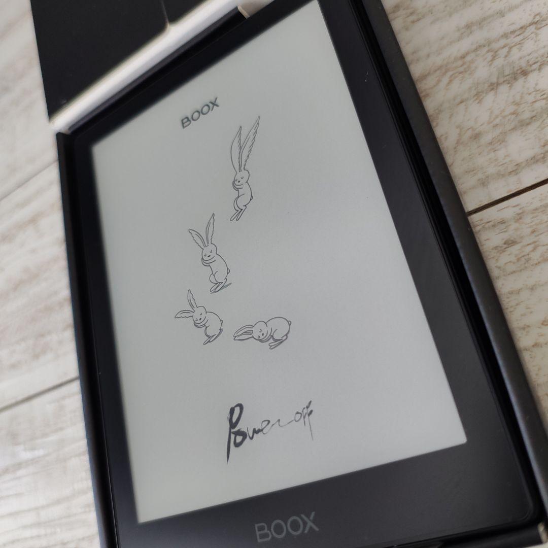 boox poke5BOOX Poke5 本体 純正カバー セット 中古品