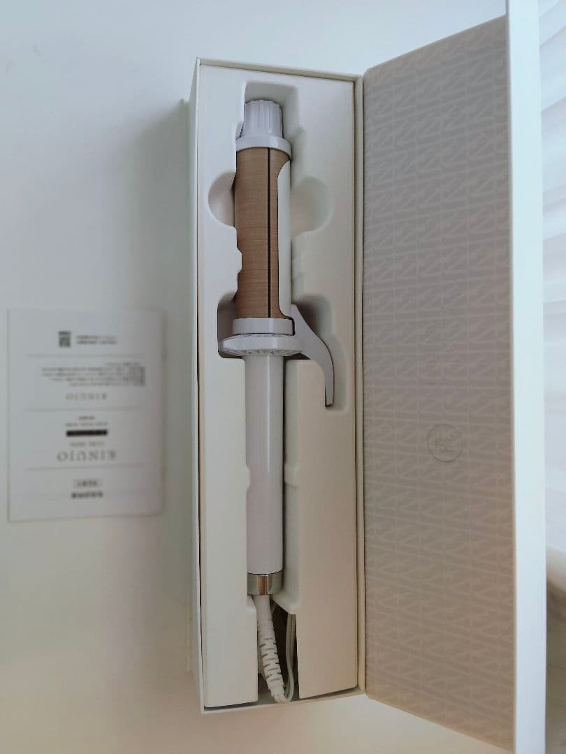 絹女カールヘアアイロン38mm