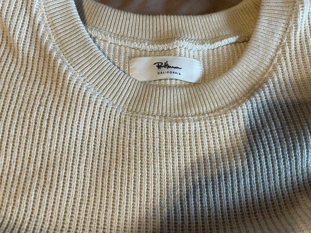 Y*a様 Ron Hermanロンハーマンワッフル ロングスリーブティ