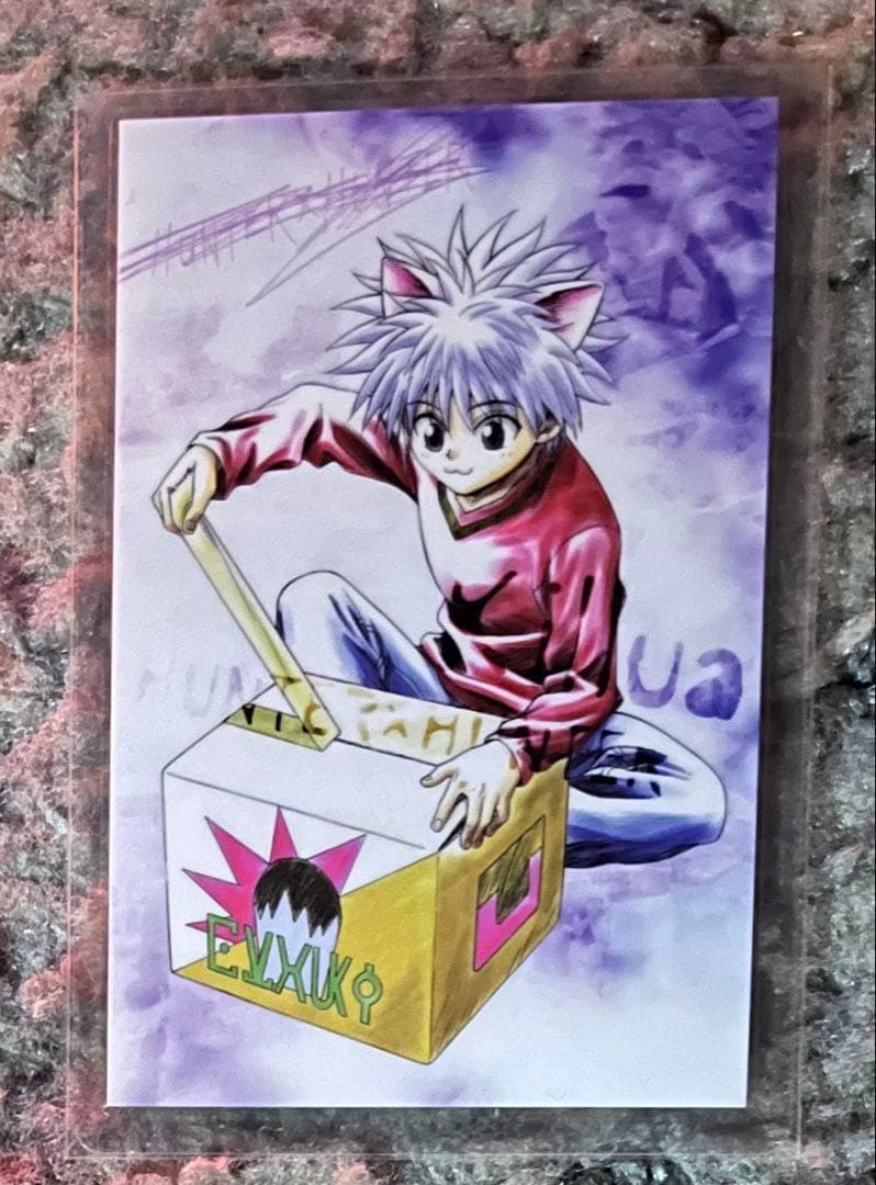 超人気‼️初期‼️HUNTER×HUNTER ラミネートカード【キルア】①‼️