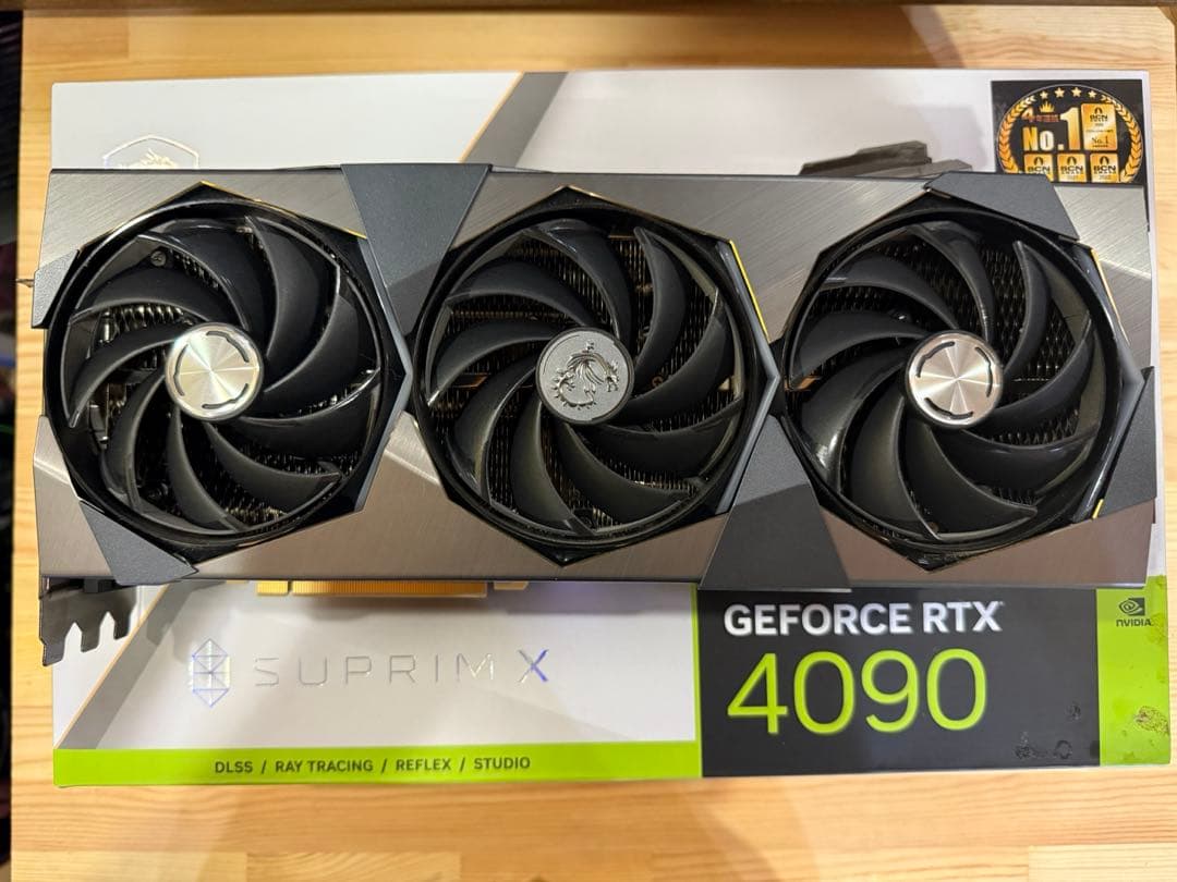 グラフィックボード・グラボ・ビデオカード MSI GeForce RTX4090 SUPRIM X 24G