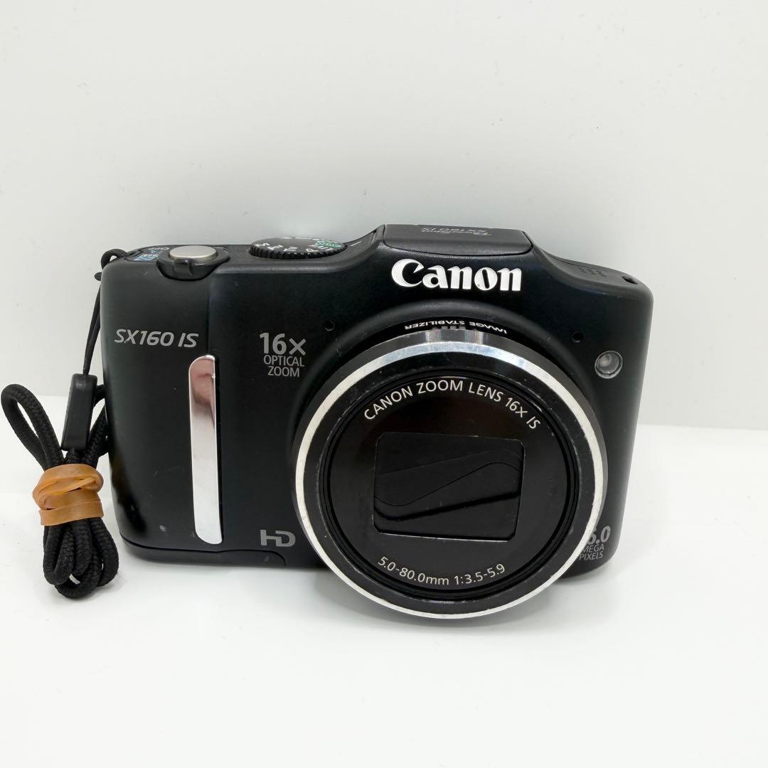【動作確認済み】Canon PowerShot SX160 IS ブラック