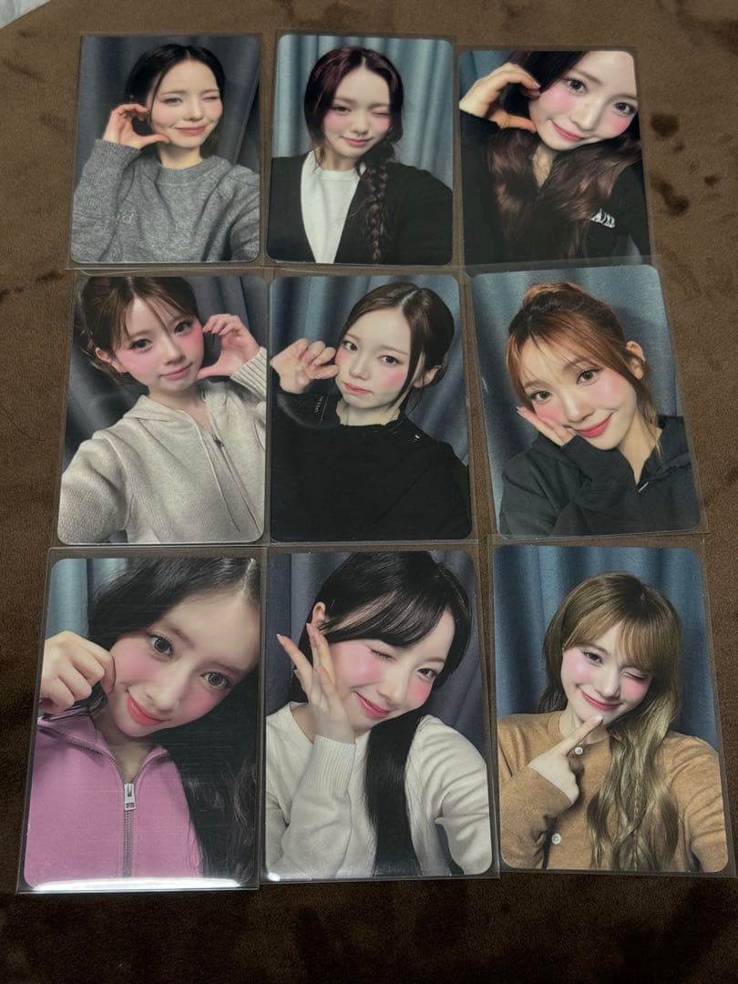 NiziU LOVE LINE 人気歌謡　サノクトレカ9枚