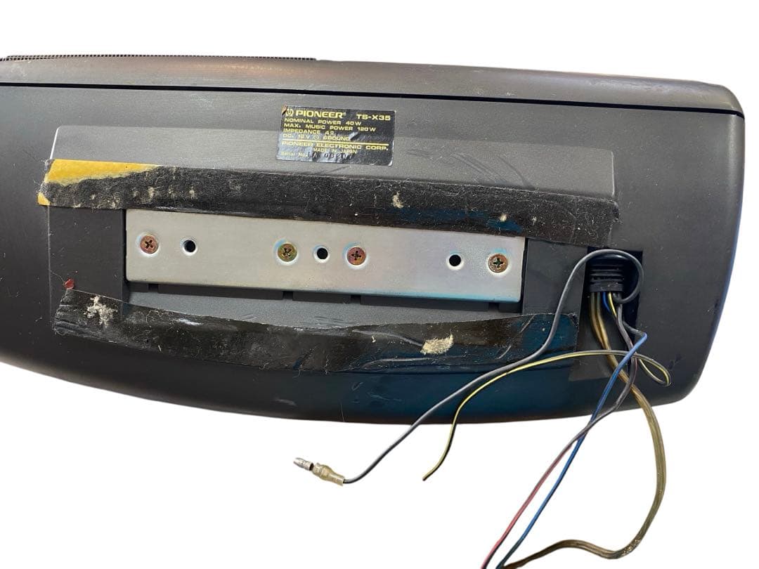 carrozzeria カロッツェリア TS-X35 置き型スピーカー　当時物