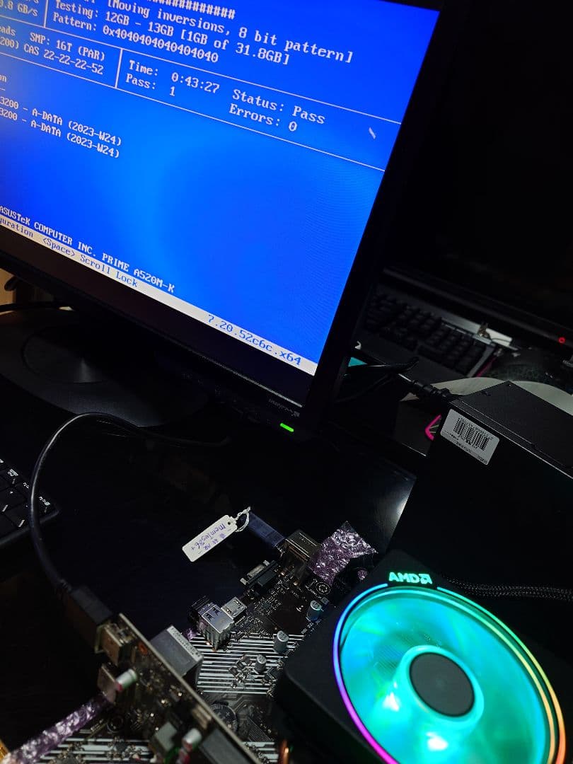 ドスパラセレクト DDR4 3200 16GB ×2 計 32GB 動作確認済