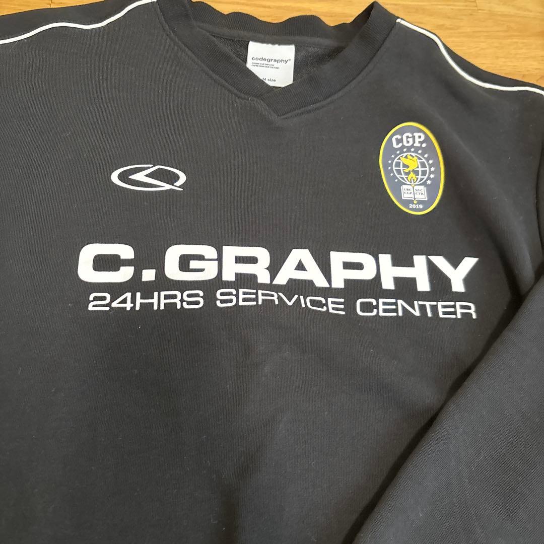 codegraphy メンズ　スウェットセットアップ