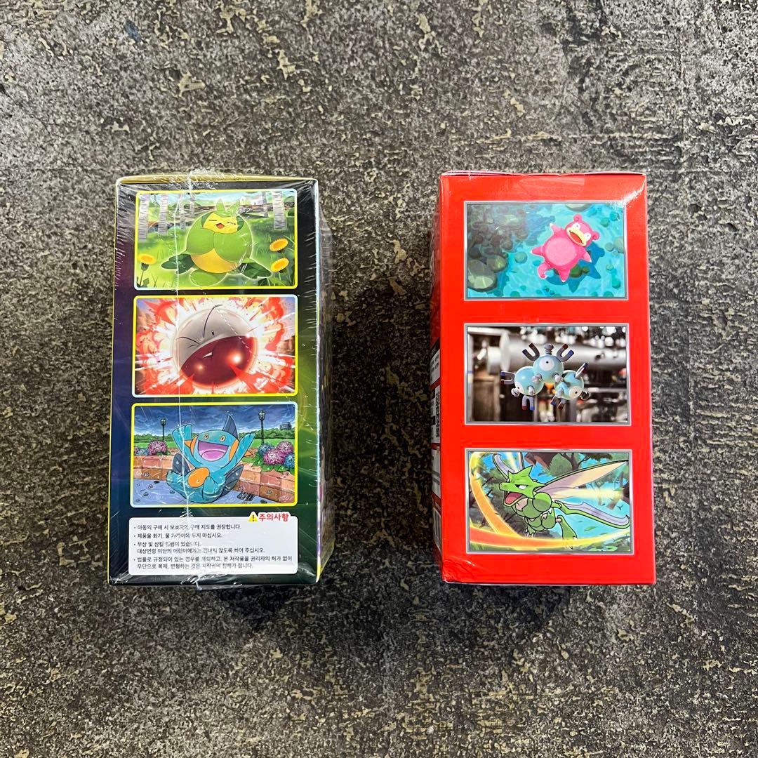 【新品未開封】韓国版ポケモンカードBOX 5種セット イーブイヒーローズ 151