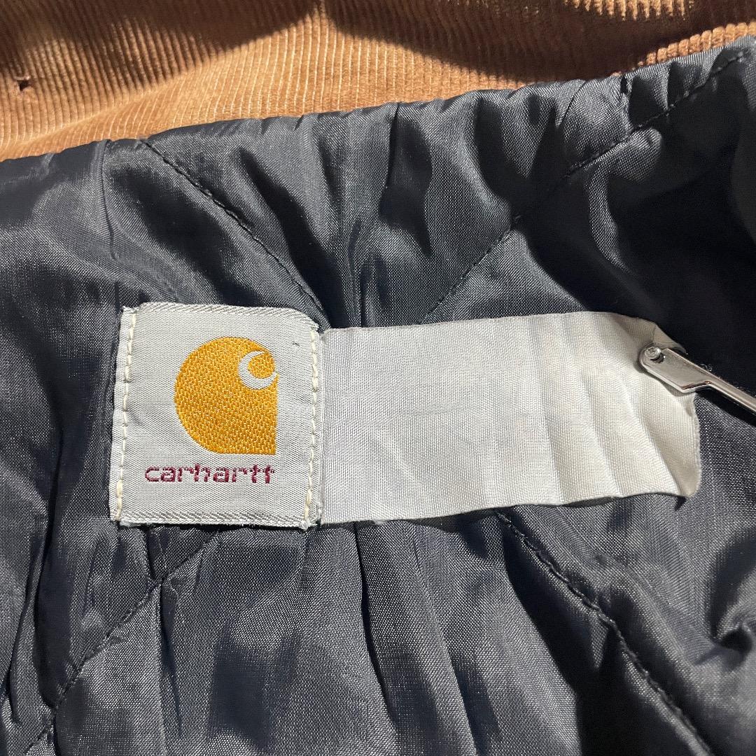 80-90s 星タグ USA製 ブラウン カーハート 短丈トラディショナル