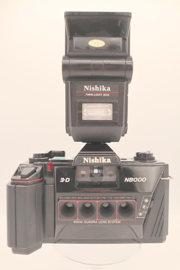 【美品】Nishika ニシカ N8000 3-D 4眼 フィルムカメラ