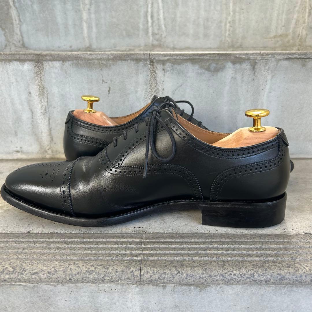 スコッチグレイン セミブローグ パンチドキャップトゥ F-920