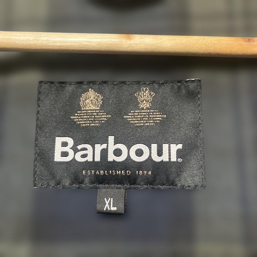 Barbour ワックスジャケット　ネイビー　XL