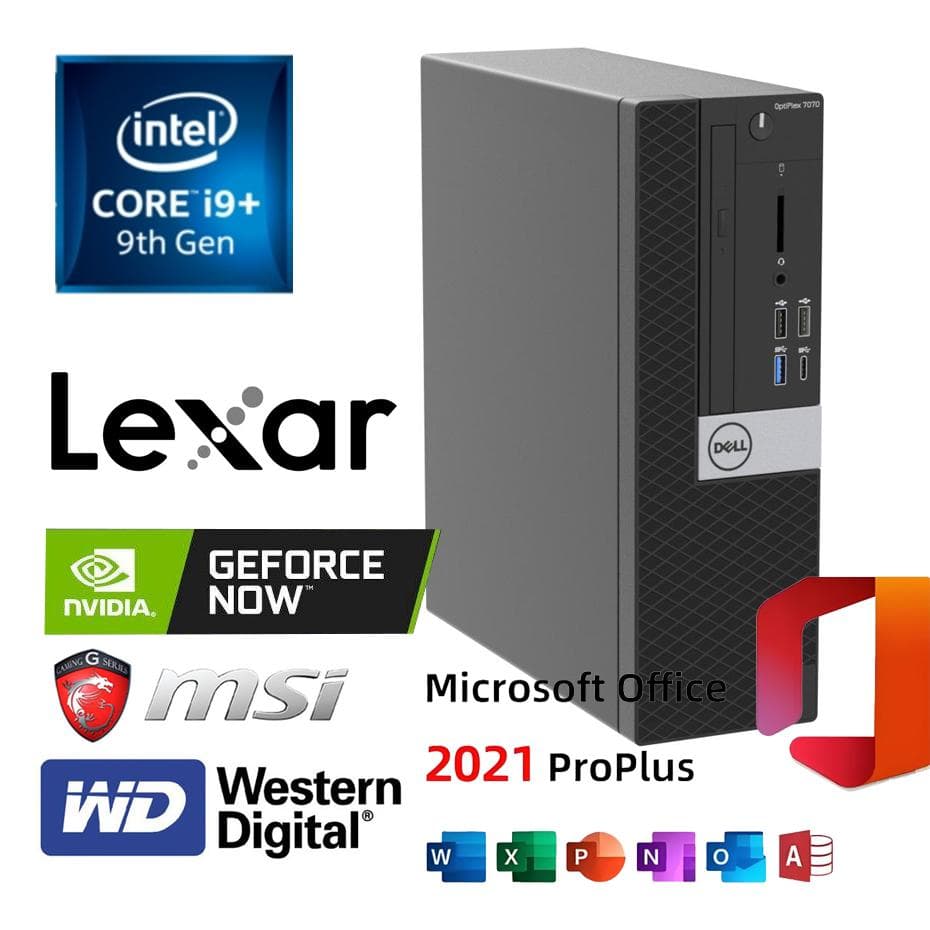 未使用品近い DELL 7070 i9 9900KF 32GB 独立グラフィック