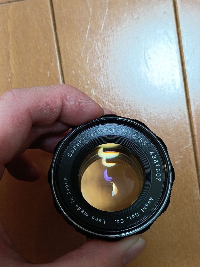 フィルムカメラ PENTAX SP SUPER TAKUMAR 55mm F1.8